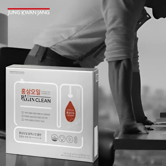 Jung Kwan Jang Red Ginseng Oil RXGIN Clean 502mg 60 Capsules - Red Ginseng