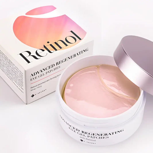 K Secret Advanced Regenerating Eye Gel Patches 60 Count 102 Gram Retinol - Eye Patches