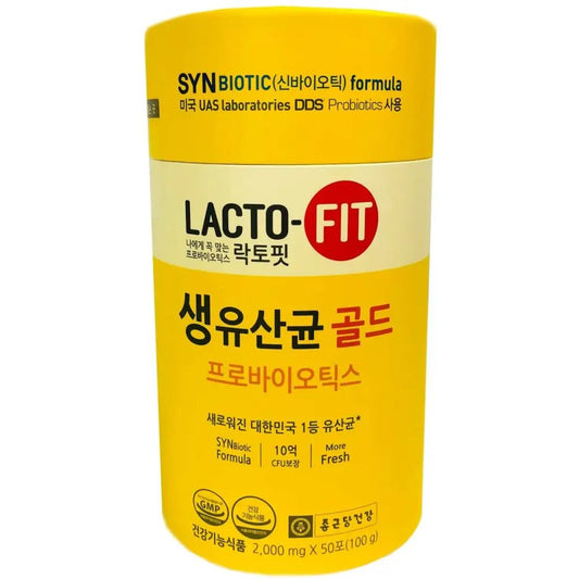 LACTO-FIT ProBiotics Gold 2000mg 50EA Pack for Health - Probiotics