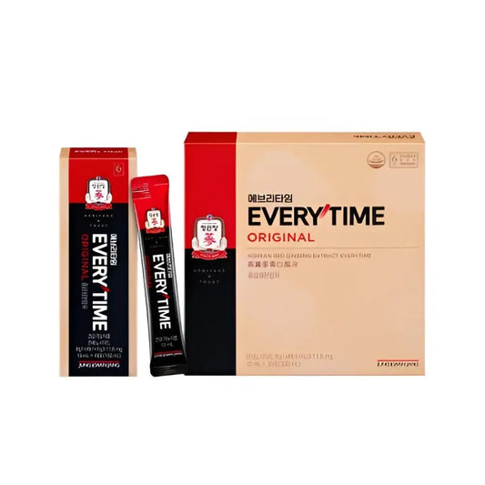 Jung Kwan Jang Korean Red Ginseng EveryTime 10mg 30 Packs - Red Ginseng