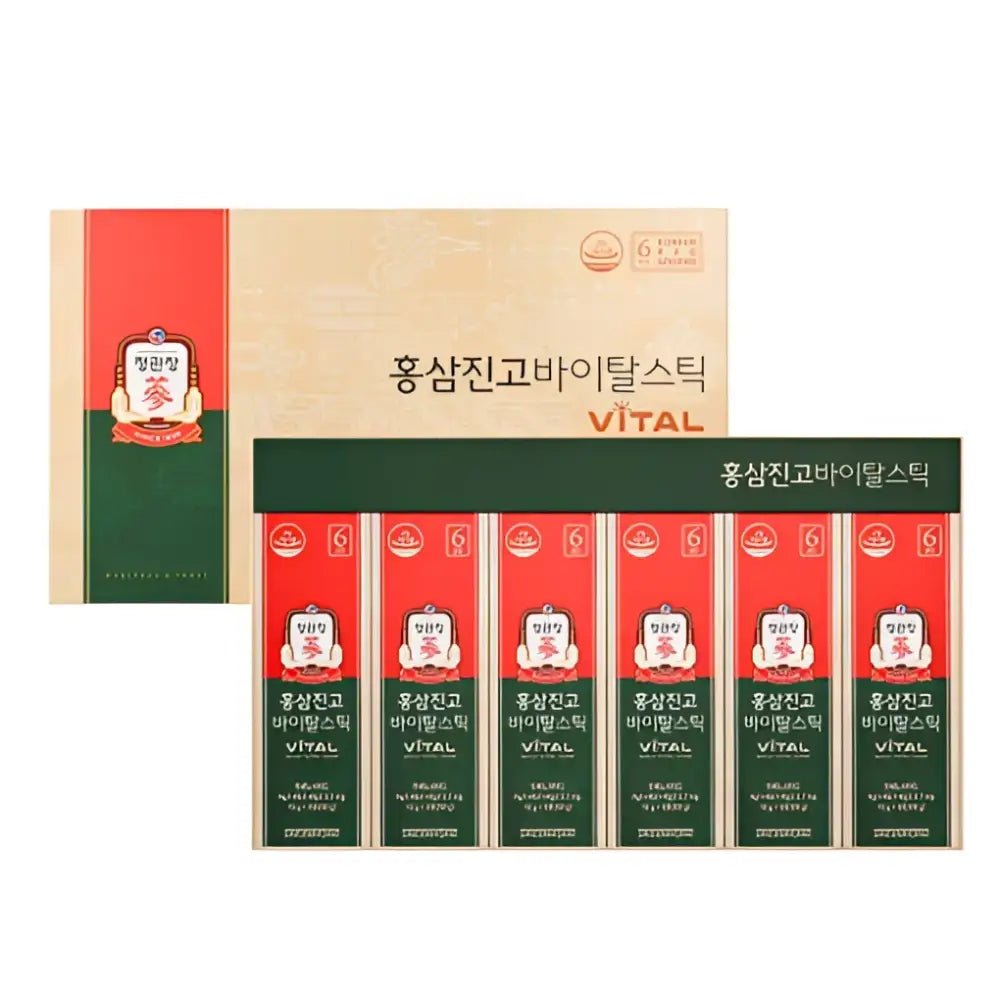 Jung Kwan Jang Korean Red Ginseng Extract Jin Go Vital Stick 10g 30ea - Red Ginseng